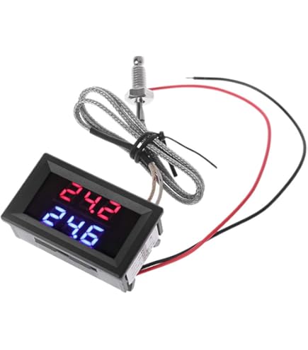 Thermomètre Digital Haute Précision Avec Sonde Câble 10m - Mesure Température Eau Et Liquides -50°C à +200°C - Q-BAIHE