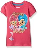 Shimmer and Shine Little Girls' Toddler Short Sleeve T-Shirt, Pink, 2T