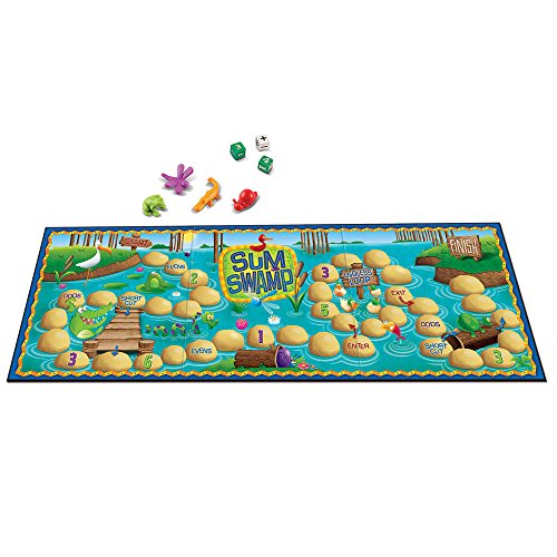 Learning Resources Math Adventure Pack, Sum Swamp & I Sea 10 Games, Stem Math Skills, Ages 5+