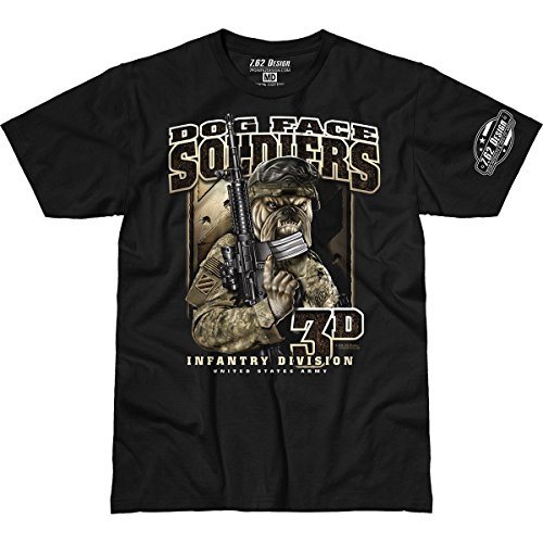 Army 3rd Infantry Division 'Dogface Soldier' 7.62 Design Premium Men's T-Shirt LG - Buy Online 