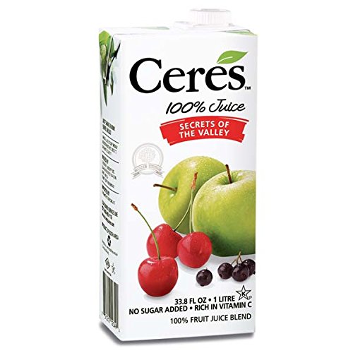 Ceres Fruit Juice, 33.8 Ounce (Secrets of the Valley, Pack - 3)