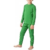 City Threads Baby Boys Thermal Underwear Set Sensory Friendly Kids Long Johns, Thermal Set for Boys Base Layer for Ski