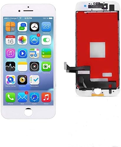 LLLtrade 4.7 inch iPhone 7 Repair and Replacement LCD Display & Touch Screen Digitizer Assembly (White)
