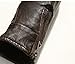 chouyatou Men's Vintage Stand Collar Pu Leather Jacket (Small, Coffee)