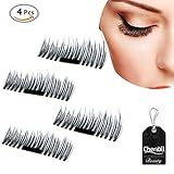 Reusable Magnetic Eyelashes - 4 Piece Set