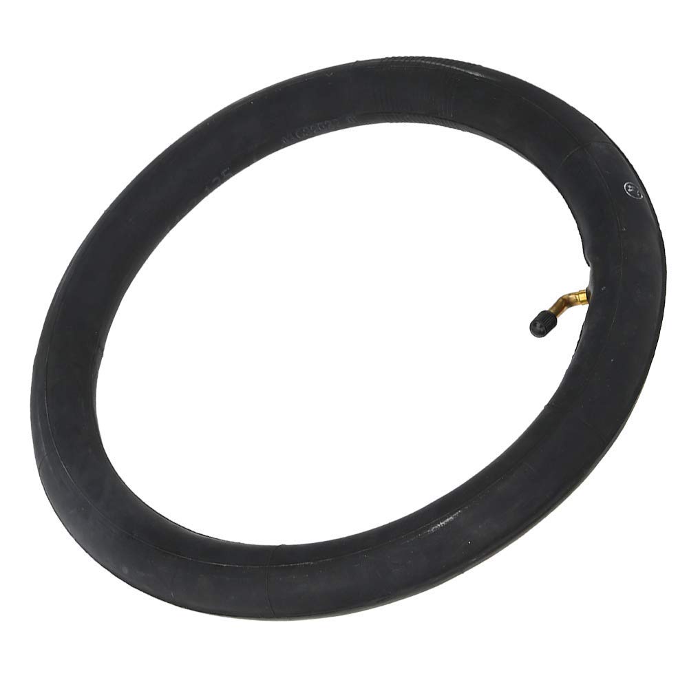 Electric Bike Inner Tube, 14"/16"/18" Butyl Rubber Inner Tube Replacement with Bent Valve E Bike Motorcycle Accessories (14X2.125 Elbow)