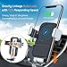 VANMASS Wireless Car Charger Mount, Automatic Clamping Gravity Sensor Car Phone Mount, 10W 7.5W Qi Fast Charging Air Vent Phone Holder Compatible with S10 S9 Note 10 9, Phone 11 Pro Max Xs XR X 8