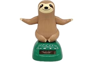 Solar Dancing Figures - Automatic Solar Sloth | Car Animated Bobble Dancer | Shaking Hand Doll Toys Dancing Figures | Solar P