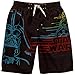 Boys Darth Vadar Star Wars Swim Trunks Swimsuit
