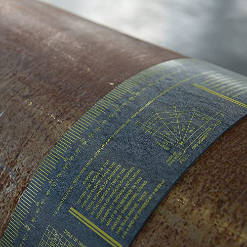 Jackson Safety Pipe Measure Tool, Wrap Around Tape, Flex Angle Diameter