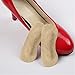 6 Pairs Heel Pads Cushion Suede Leather Back of Heel Cushions Grips Heel Liner Cushions High Heels Unisex