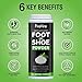 Foot and Shoe Powder - Deodorizer and Odor Eliminator | Remove Bad Smells from Stinky Feet, and Sweaty Socks | Safe for Slippers, Sneakers, Athletes Footwear, Hockey and Tennis Equipment | Made in USA