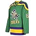 MOLPE Bombay 66 Ducks Jersey S-XXXL Green, 90S Hip Hop Clothing for Party, Stitched Letters and Numbers