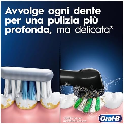 Spazzolino Elettrico Vitality Pro, Blu, 1 Testina