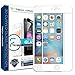 Tech Armor 3D Curved Edge Glass Screen Protector for Apple iPhone 6S Plus/iPhone 6 Plus (5.5-inch) (White) [1-Pack]
