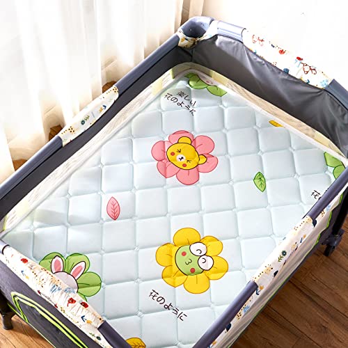 Vibe bear Foldable Pack and Play Mattress 38" x 26" x3" Playpen Premium Foam for Pack and Play