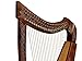 Heather Harp TM, 22 Strings, Vine Design