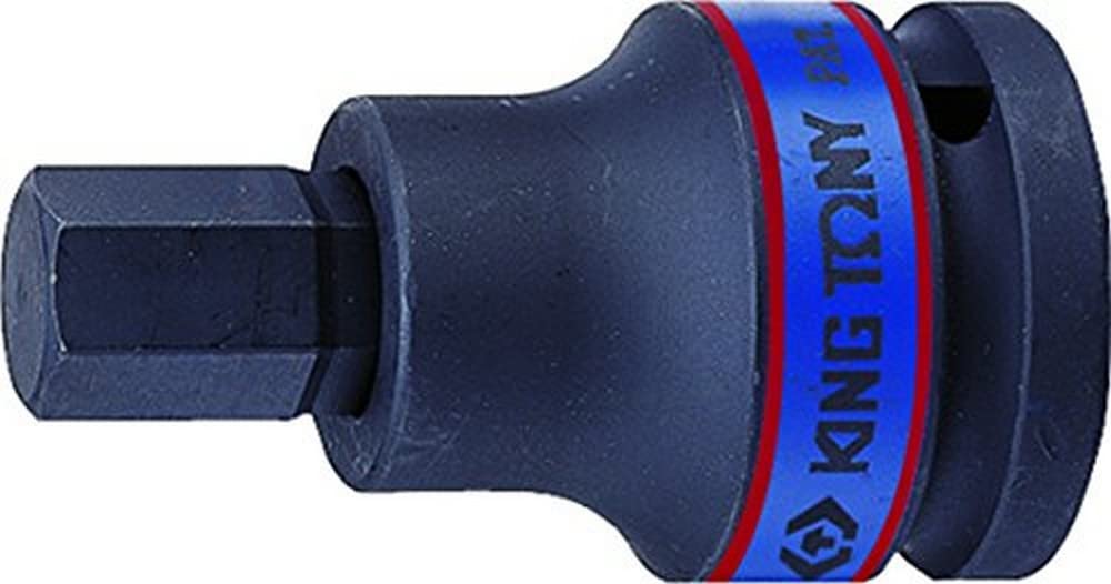 KING TONY 608522 6 Point Impact Socket, 22 x 76 mm, 3/4-inch