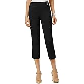 JM Collection Embellished Pull On Capri Pants