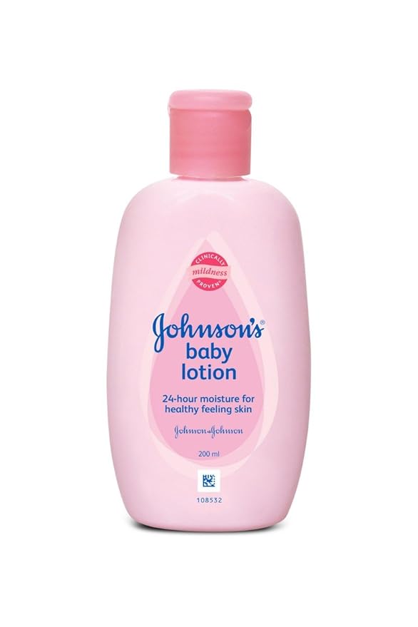johnson baby lotion white