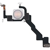 Risidamoy Flash Light Flex Cable Replacement for iPhone 13 Pro | Repair Flashlight Part with Pre-Installed Metal Bracket Holder 13Pro for A2636 A2638 A2639 A2640 A2483