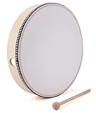 Foraineam 10 Inch Hand Drum Music Percussion Wood