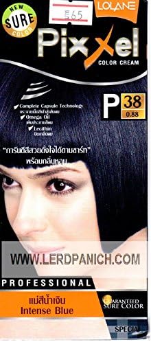 lolane pixxel professional cream P 38 Intense Blue 50g 1psc
