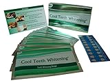 Cool Teeth Whitening 14 Treatments Advanced Professional 6% Hp Strength Dual Elastic Band Teeth Whitening Gel Strips Kit 28 Pcs - 2 Week Supply + Free Color Chart Guide Included - Hydrogen Peroxide Tooth Whitestrips By Cool Teeth Whitening