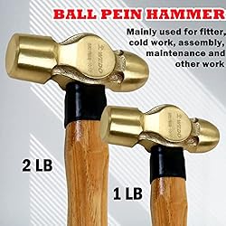 WEDO 5 Piece Hammer Set,3lb Sledge Hammer | 1-1/2lb