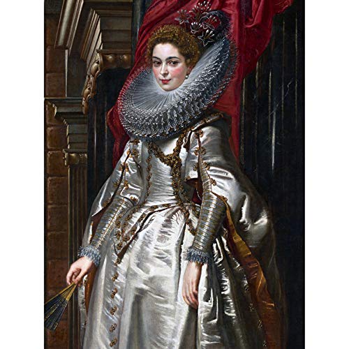 Rubens Marchesa Brigida Spinola Doria Art Print Canvas Premium Wall Decor Poster Mural