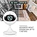 Wansview Wireless Security Camera, 1080P Home WiFi Surveillance Indoor IP Camera for Baby/Elder/Pet/Nanny Monitor with Night Vision and Two-Way Audio-K3 (White)