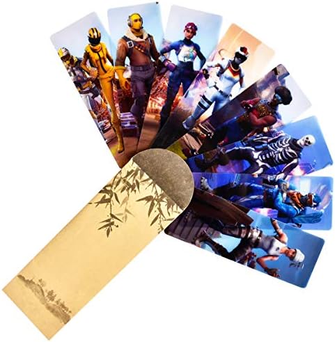 ViLin Game Bookmark Double-Sided Gift Player and Book Lover 8 pcs/Pack (Type 02)