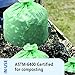 Stout by Envision Ecosafe-6400 Bags, 30 Gal, 1.1 Mil, 30