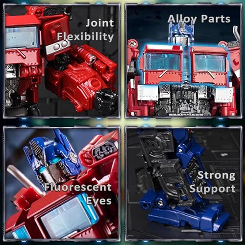 SK MISS Transformable Toys Figurine, Grande Taille Car Robot Transforming Jouets Figurine, Cadeaux pour Les Enfants de Plus 7+ Ans