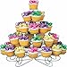 Wilton 307-651 Cupcakes and More 38 Count/5-Tier Metal Dessert Stand