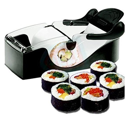 Sushi making kit Perfect Rolling Sushi Machine DIY Easy Kitchen Gadget Kids cooking like a chef