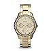 Fossil Women's ES3101 Stainless Steel Analog Gold Dial Watch