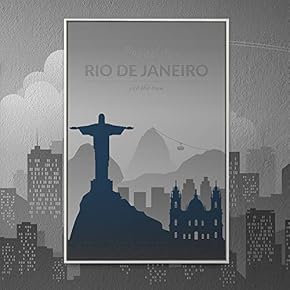 Framed Canvas Wall Art for Living Room, Bedroom City Architecture Canvas Prints for Home Decoration Ready to Hang - 16x24 inches