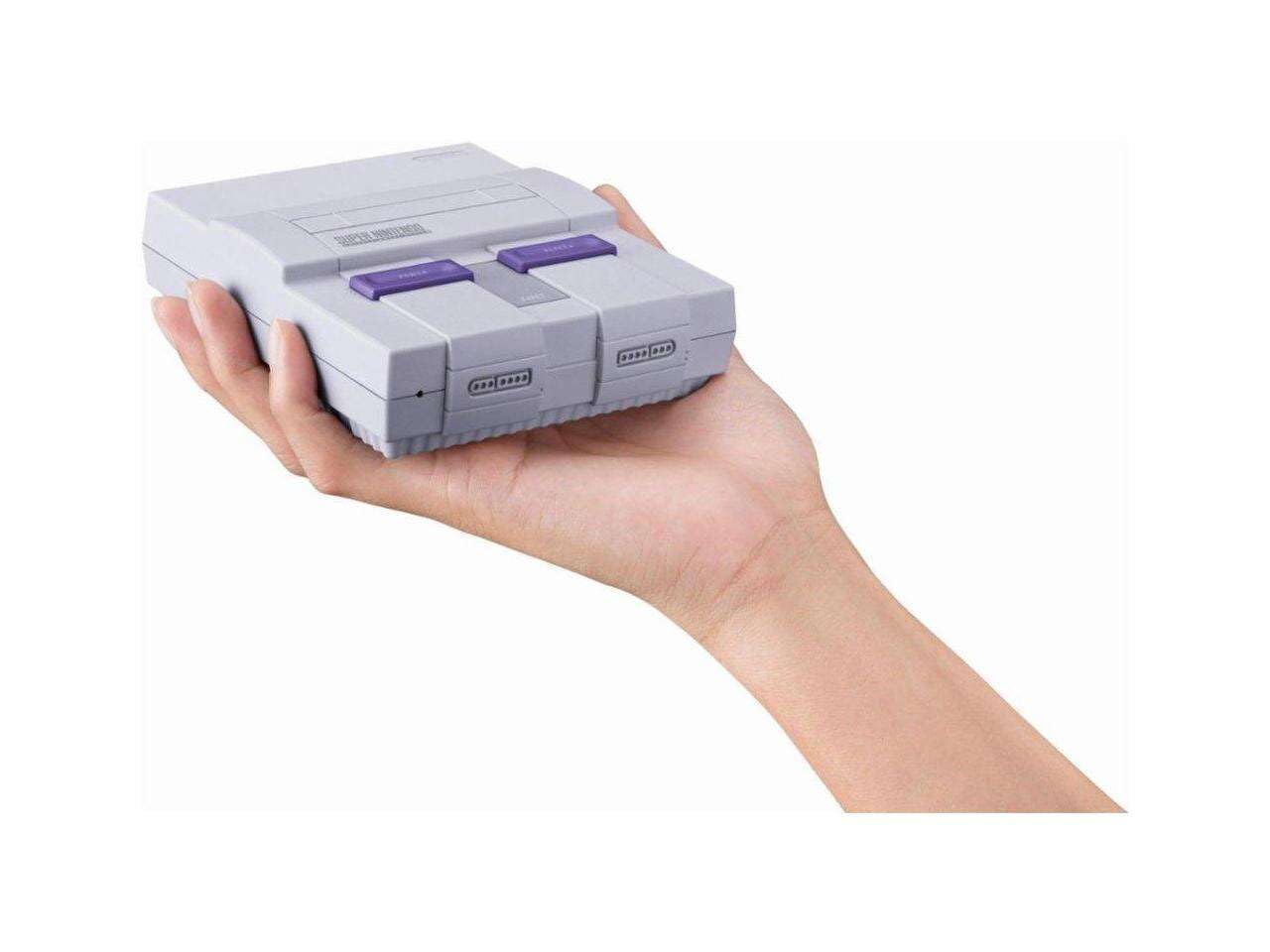 RENOLS Video Game Console for SpuerNES Classic Edition for SNES Mini System, Pre-loaded 21 Official for SNES Original Games