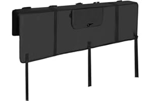 KEVWR Tailgate Protection Pad with Tool Pockets, 52" Mountain MTB Bike Carrier Bicycle Rack Cover Protection Mats, Tailgate Bike Pad with Handle Flap.