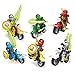 Baomabao 6 X Minifigures Ninjago Toys Ninja Zane KAI Lloyd Motorcycle Chariot Blocks Z017