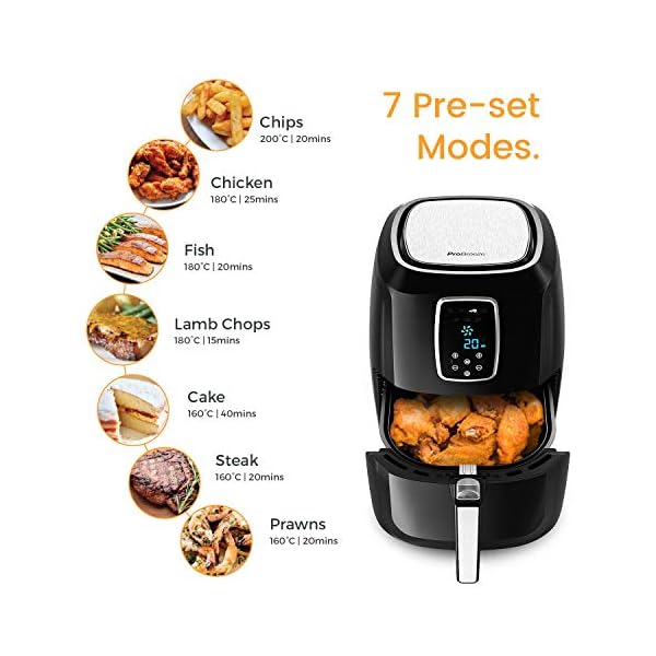 Pro-Breeze-XL-55L-Air-Fryer-1800W-with-Digital-Display-Timer-and-Fully-Adjustable-Temperature-Control-for-Healthy-Oil-Free-Low-Fat-Cooking Pro Breeze 5.5L Air Fryer - XXL 1800W Air Fryer for Home Use with Digital Display, Timer and Fully Adjustable…
