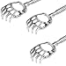 Back Scratcher, Fathers Day Dad Gifts for Dad/Husband/Grandpa, Christmas Stocking Stuffers for Men/Women/Adults, Bear Claw Back Scratcher Portable Extendable, Novelty Idea Funny Men Small Gifts