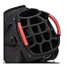 TaylorMade TM18 Supreme Cart Bag, Black/Red