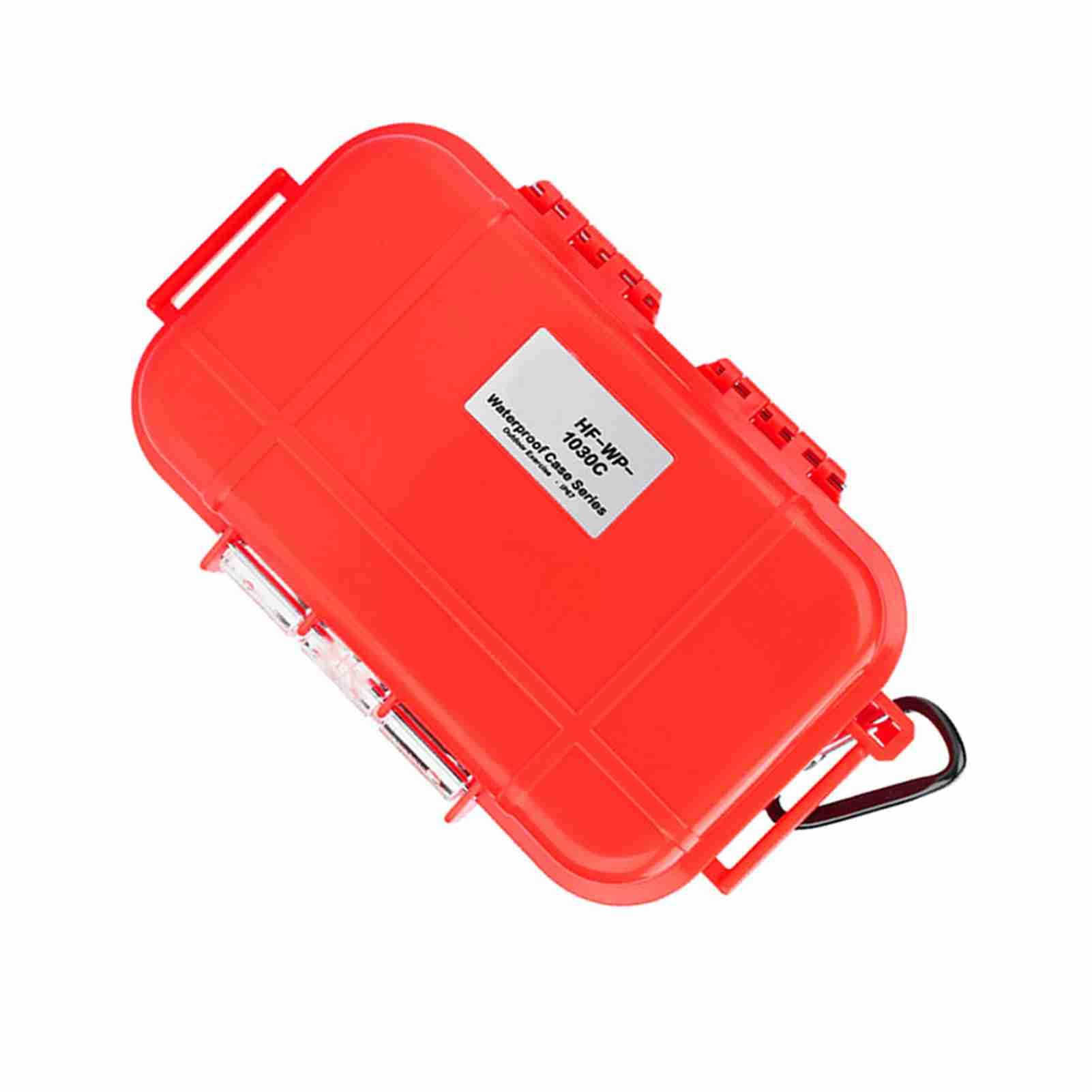 Waterproof Storage Case, Lightweight Shockproof Airtight Hard Case for Outdoor Camping Hiking Fishing Travel Gear Protection
