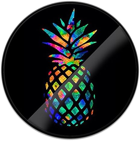 Universal Cell Phone Holder Pop Grip Socket Collapsible Phone Grip for iphone Smartphones and Tablets-Pineapple