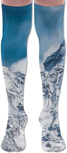 XHjdszfhso226 Himalayas World Summit Spring Women Knee Warm Leggings Socks - Sports Socks