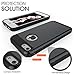 iPhone 5C Case, Rhidon 2 in 1 PC + Silicone Shock Absorbin Armor Defender Anti-Slip Protective Cover for iPhone 5C (Black)