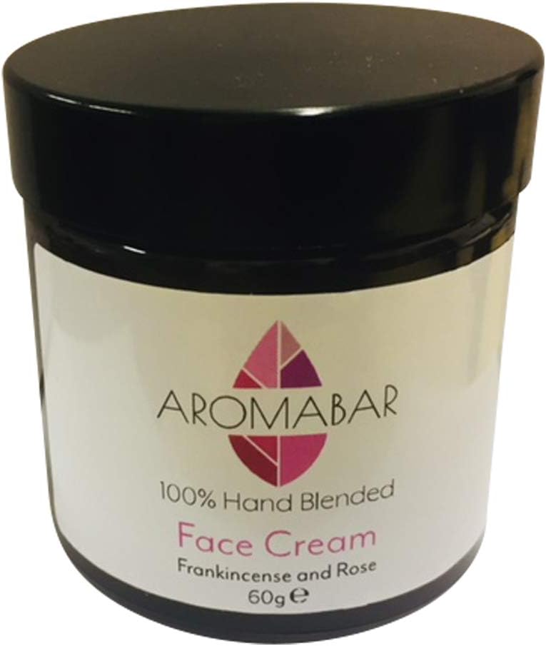 Aromabar Frankincense Rose Face Cream 60g Paraben Free Mature Dry Skin