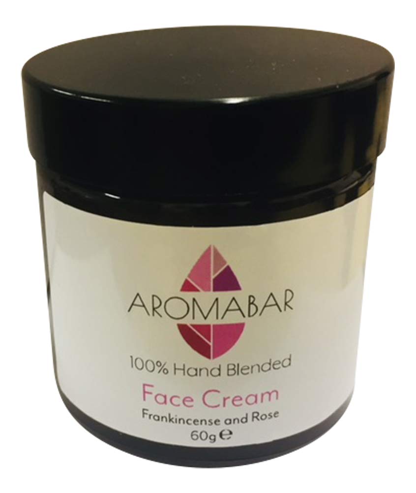 Aromatherapy Frankincense & Rose Moisturiser Face Cream 60g Paraben Free